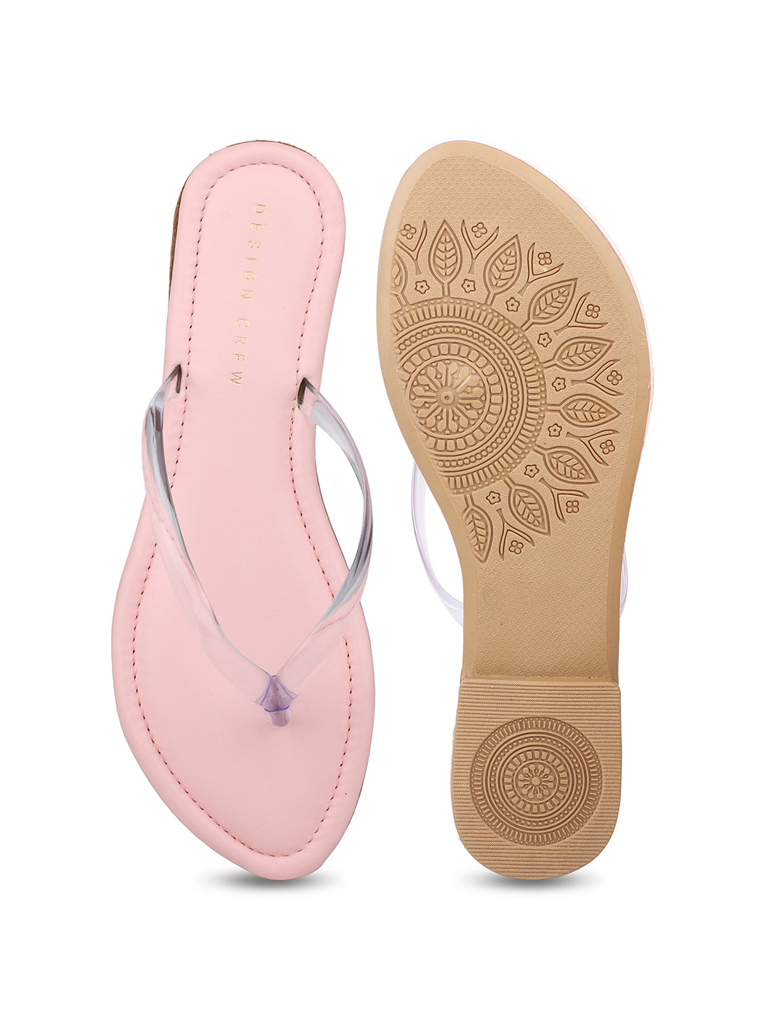 Classic V Shaped Transparent Thongs