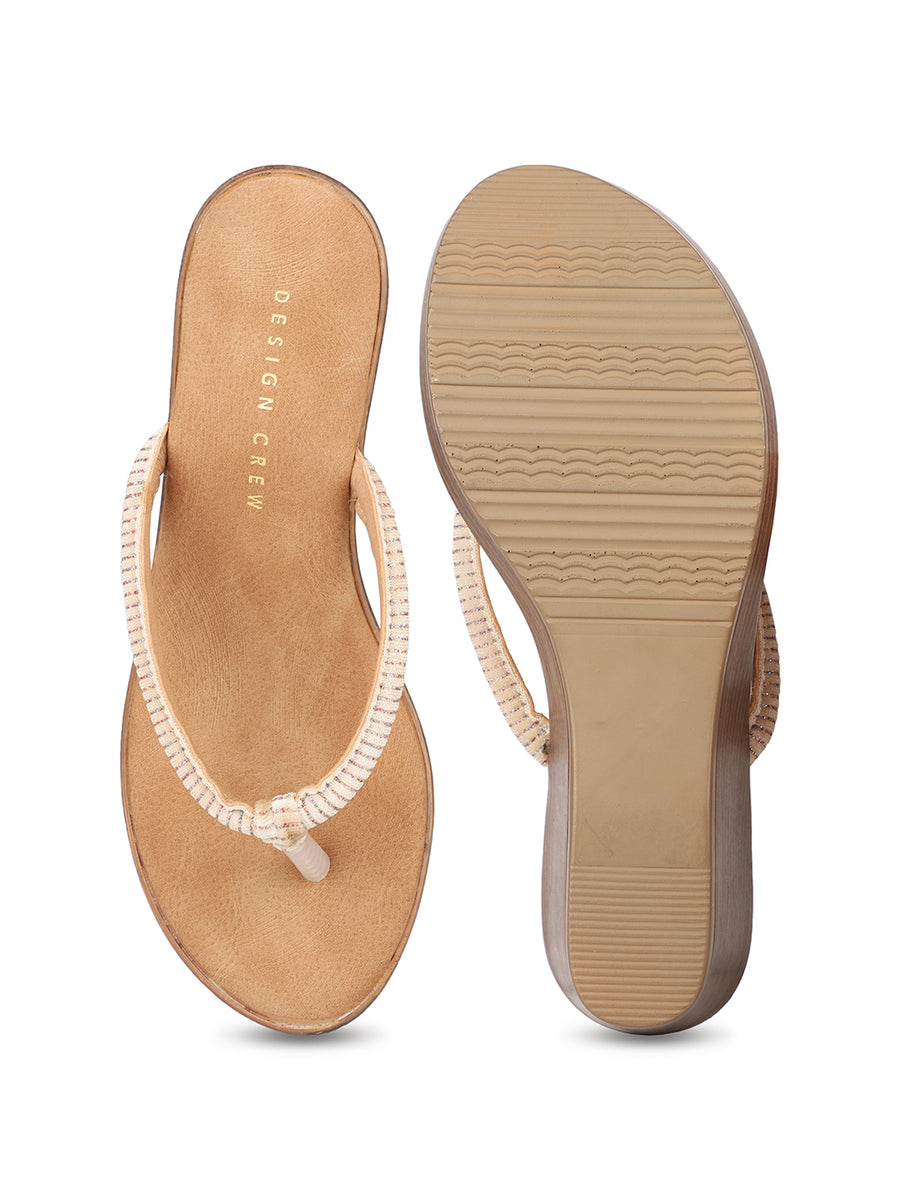 Glittery Thong Sandal
