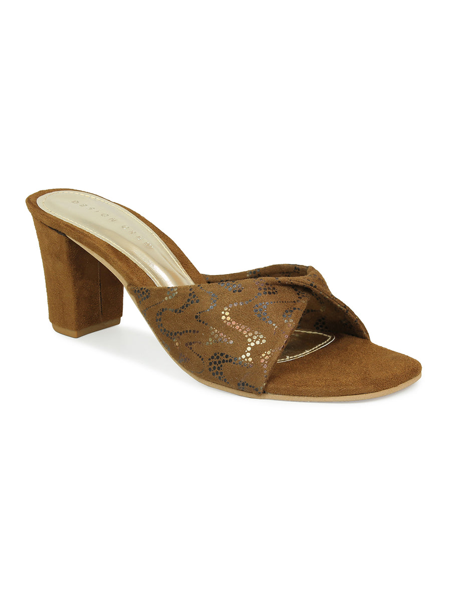  Intertwined Vamp Slide  Sandal