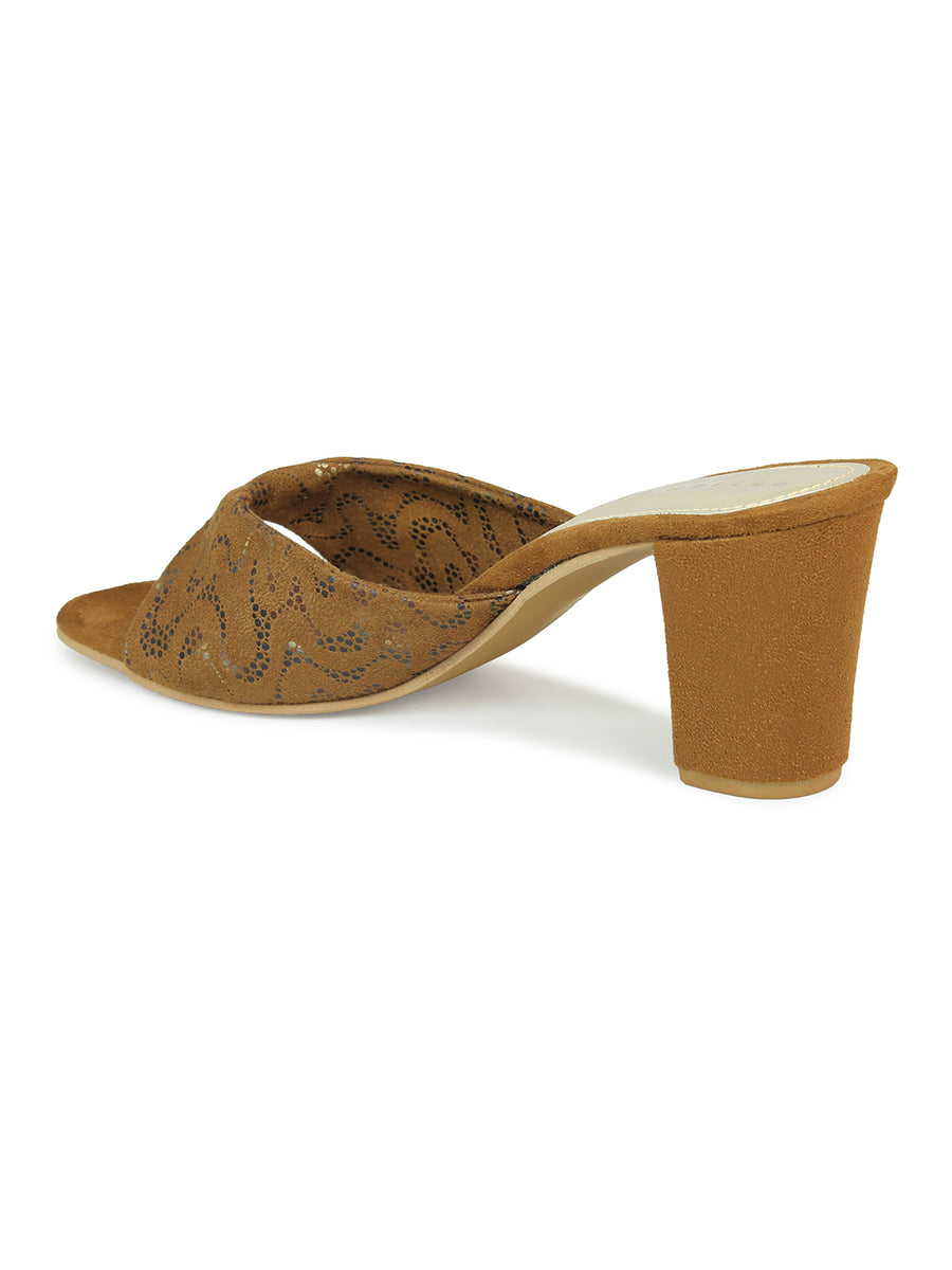  Intertwined Vamp Slide  Sandal