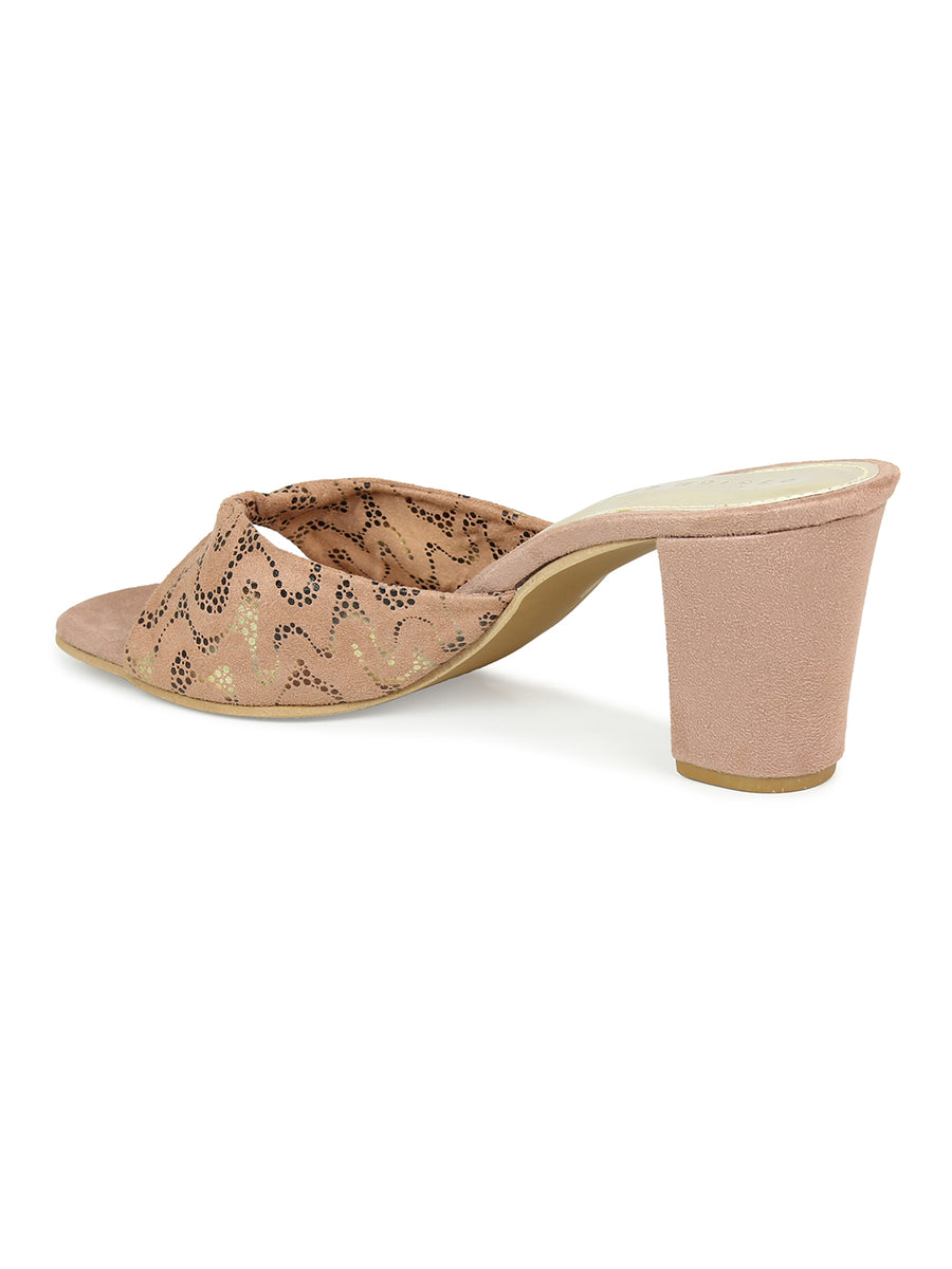  Intertwined Vamp Slide  Sandal