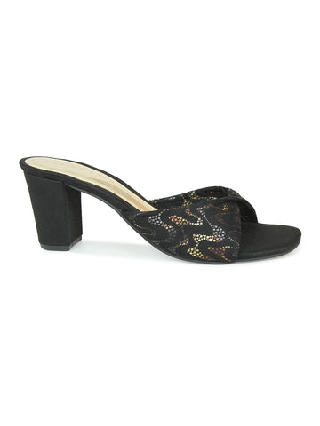  Intertwined Vamp Slide  Sandal