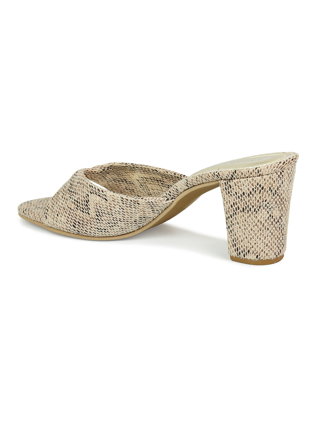  Intertwined Vamp Slide  Sandal