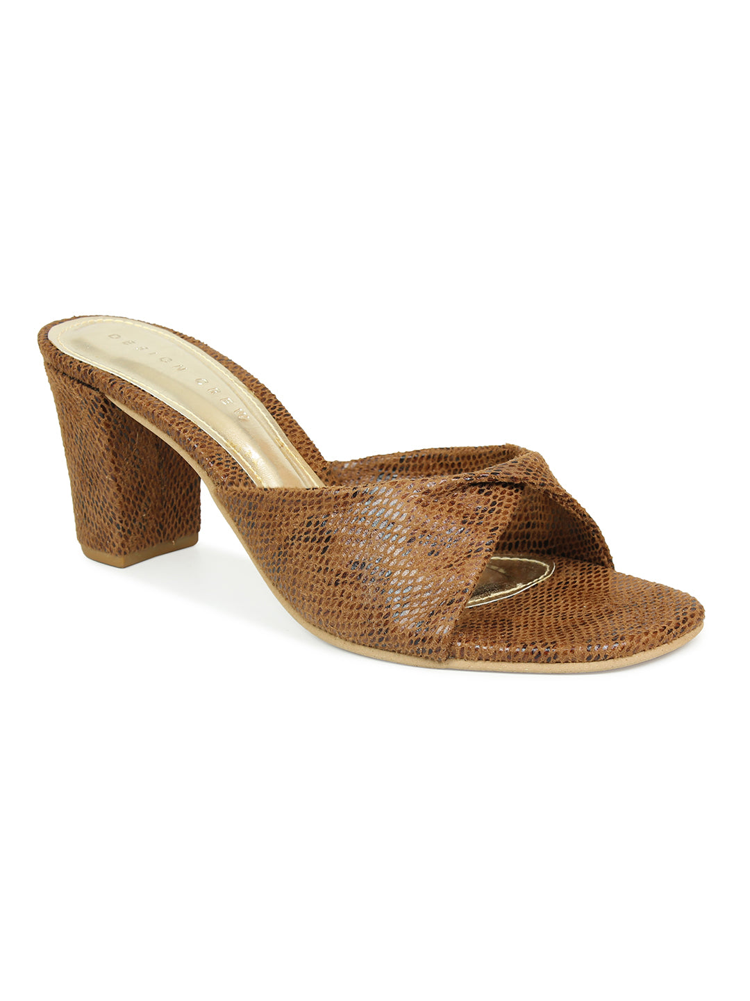  Intertwined Vamp Slide  Sandal