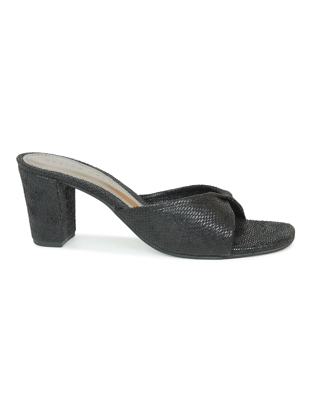 Intertwined Vamp Slide  Sandal