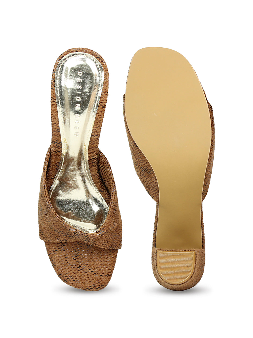  Intertwined Vamp Slide  Sandal