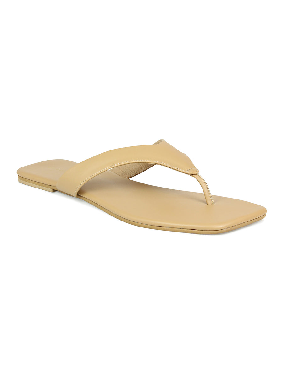 Wide StrapThong Sandal