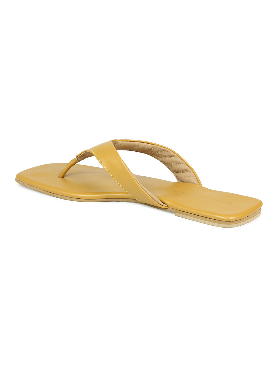 Wide Strap Thong Sandal