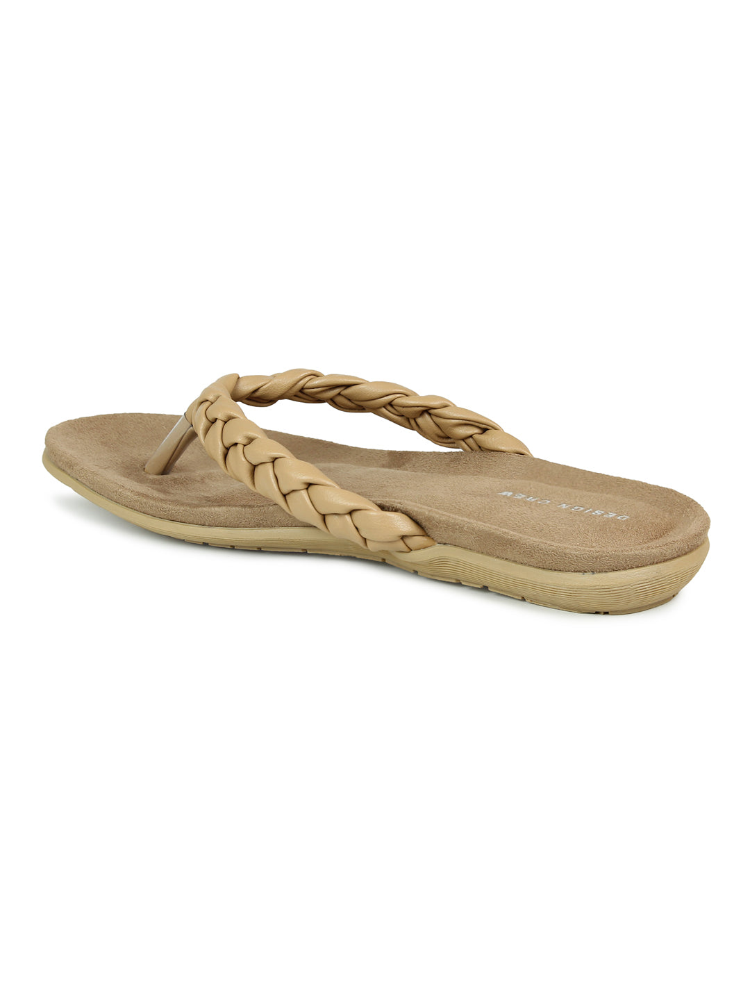 Soft Braided V Strap Sandal