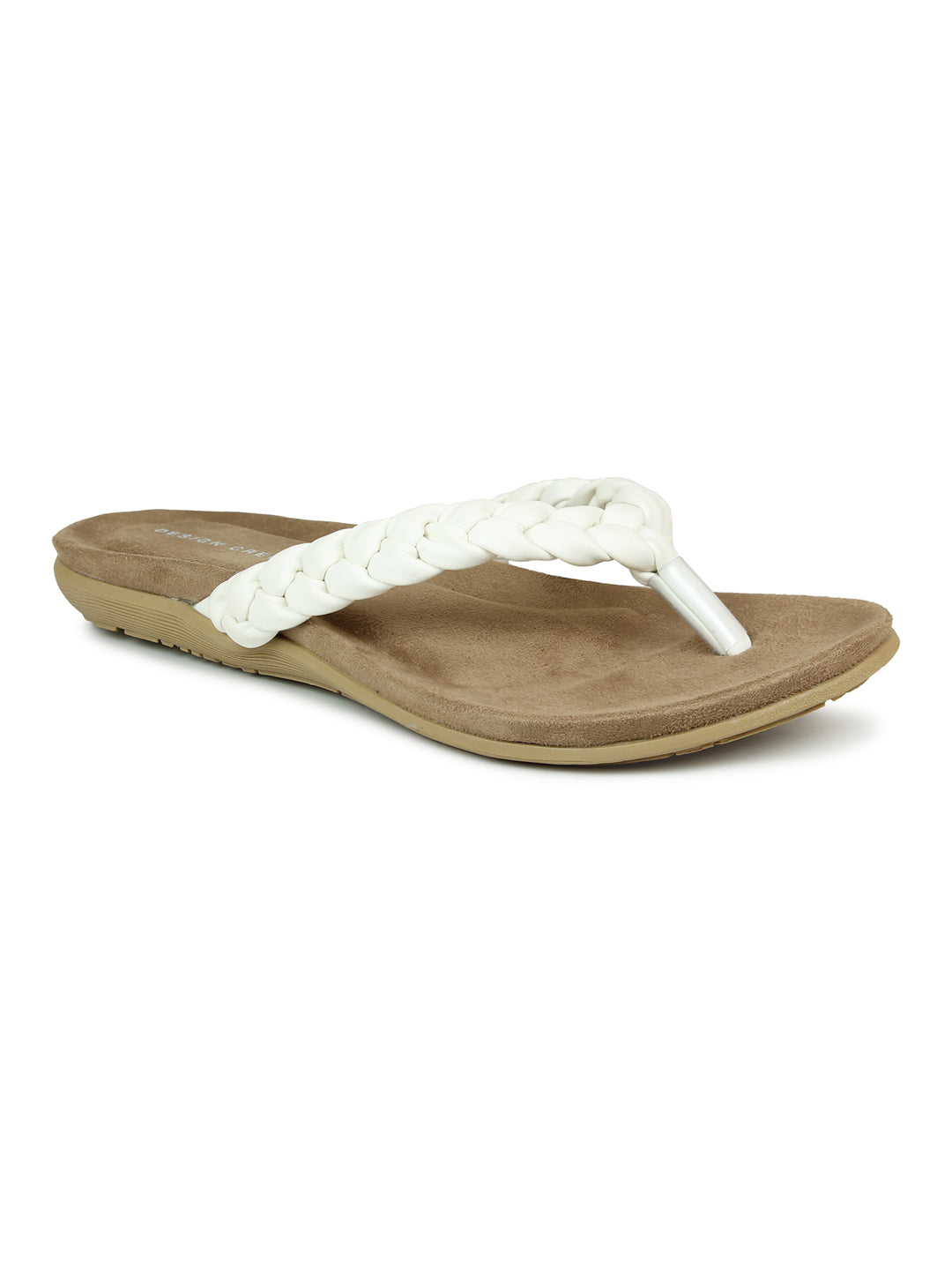 Soft Braided V Strap Sandal