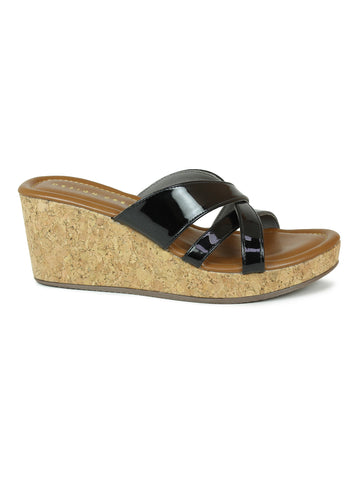 CrissCross Platform Casual Sandal