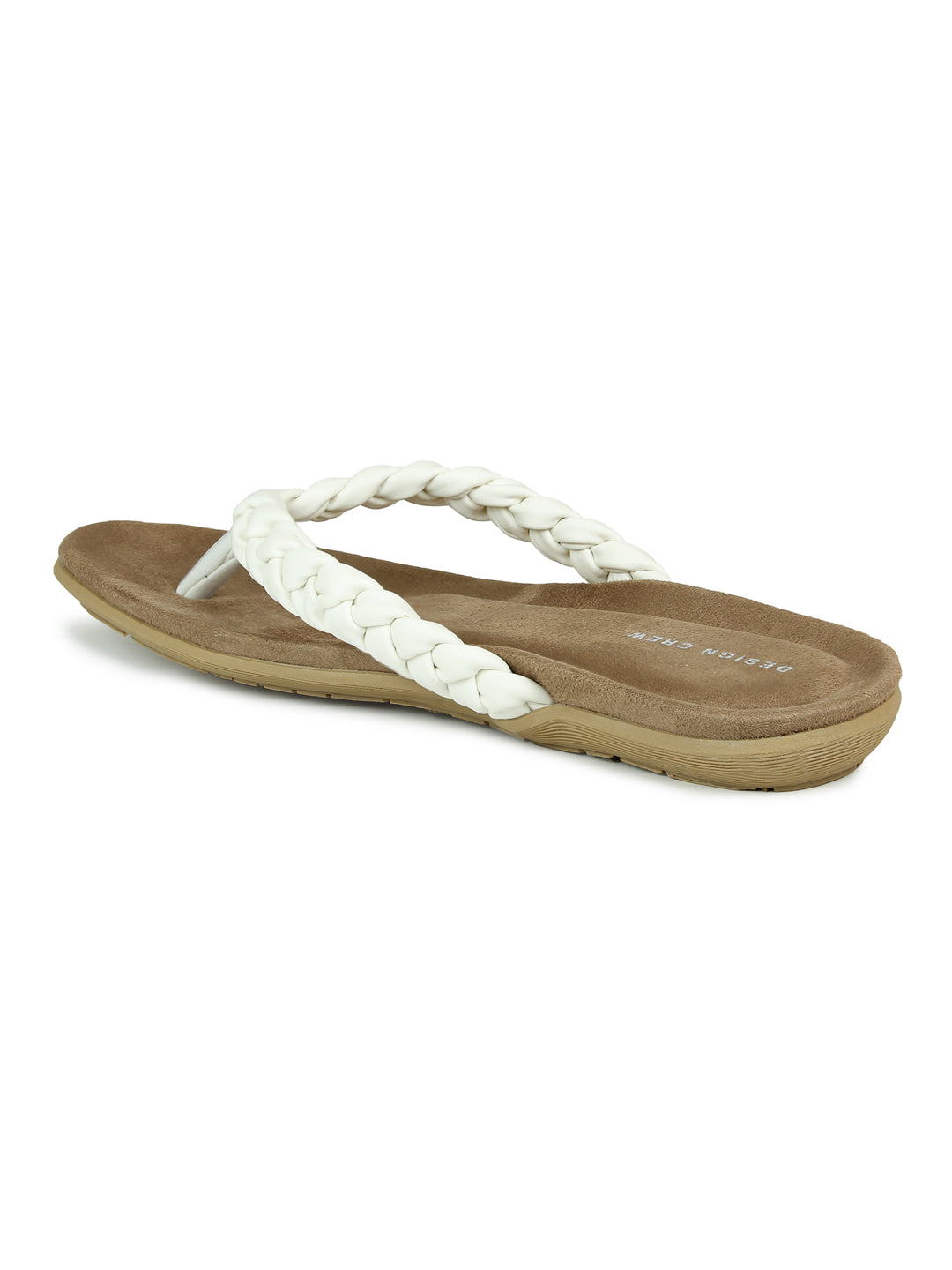 Soft Braided V Strap Sandal