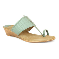 Kholapuri Inspired Wedge Sandal