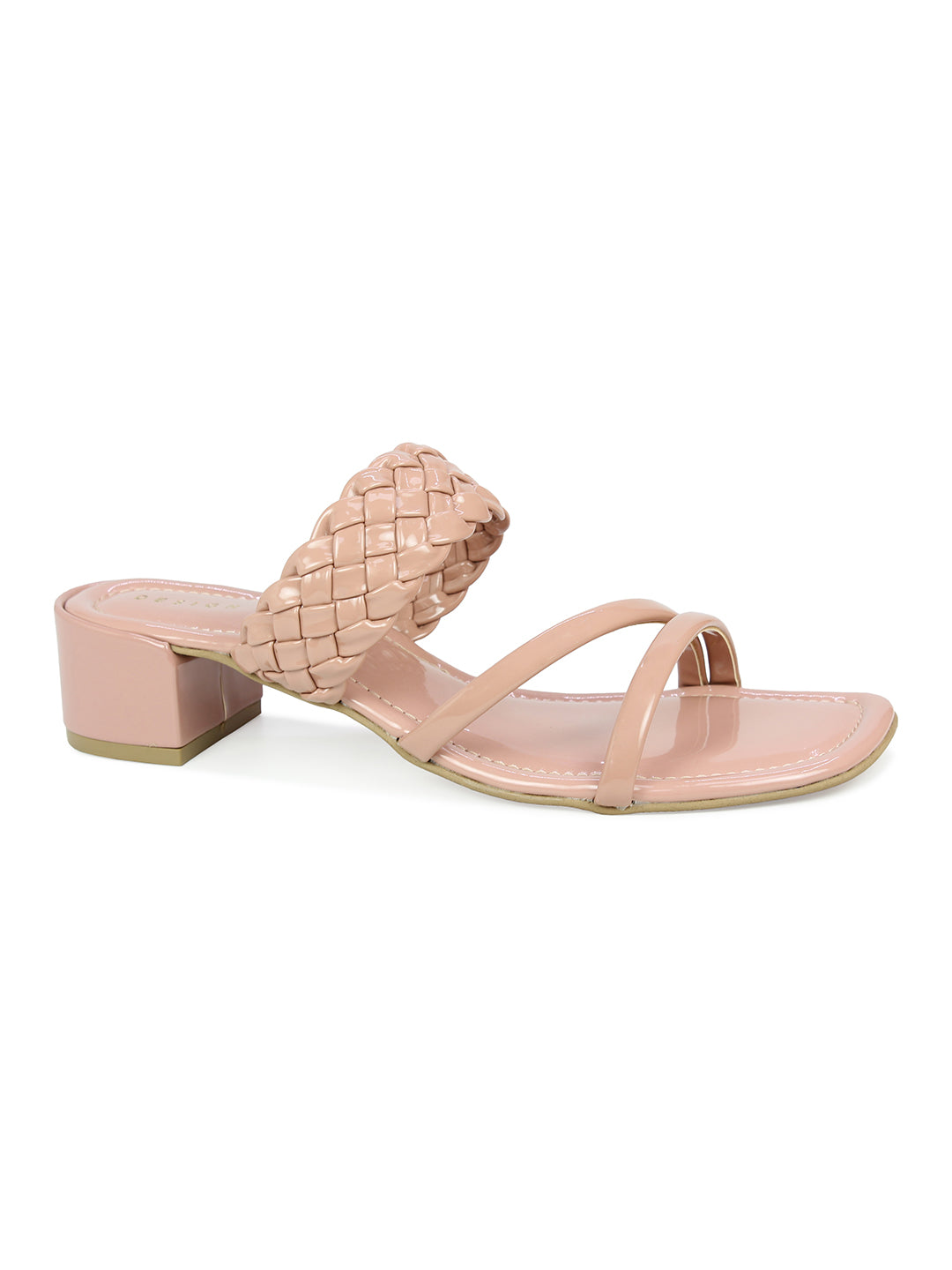 Tea Pink Heel Slide Sandal | Design Crew